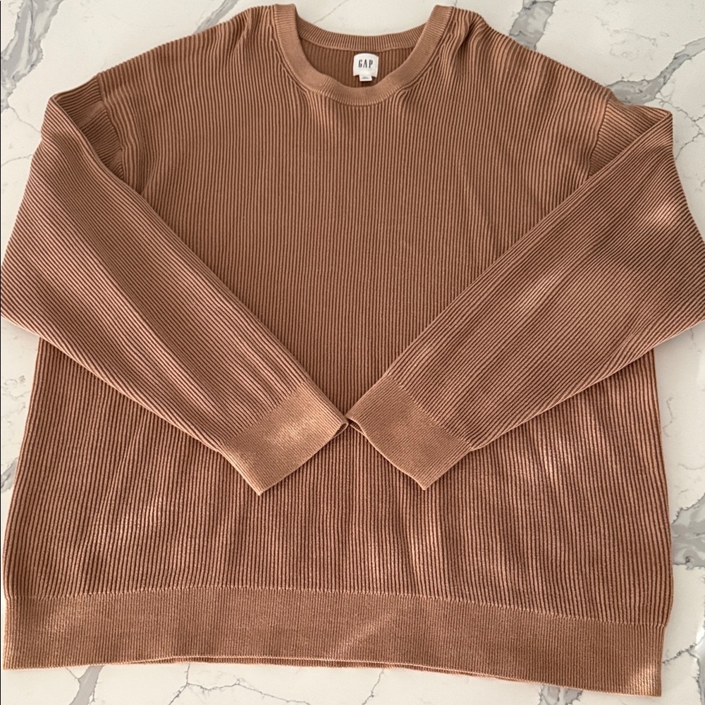 GAP XXL Men's Tan Crewneck Sweater
